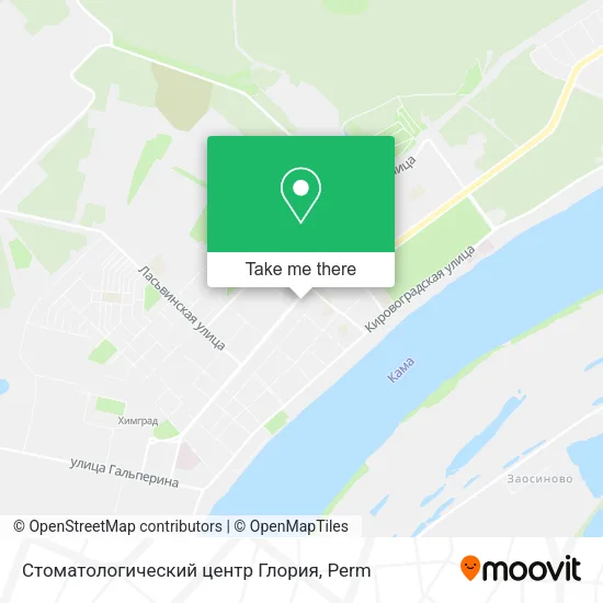 Стоматологический центр Глория map