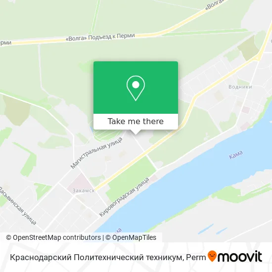 Краснодарский Политехнический техникум map