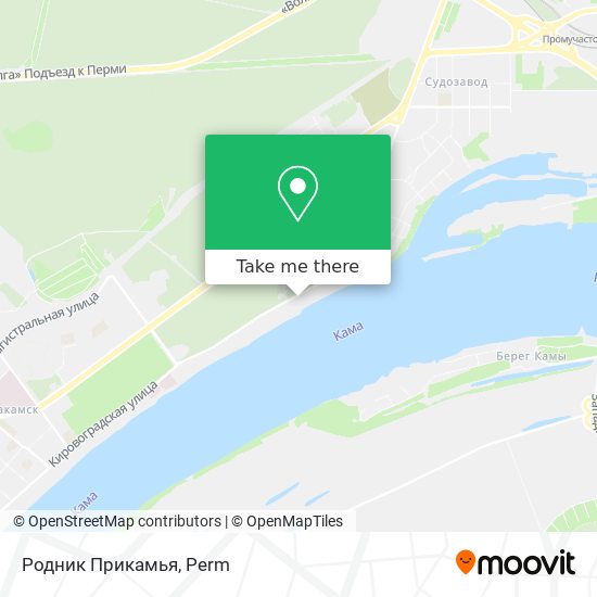 Родник Прикамья map