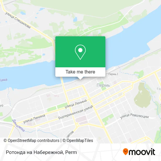 Ротонда на Набережной map