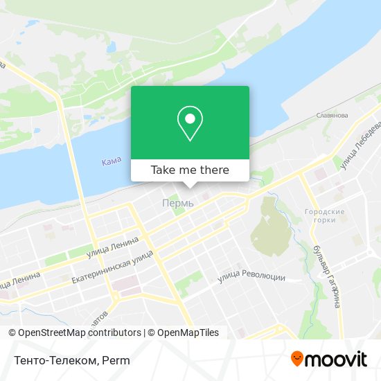 Тенто-Телеком map