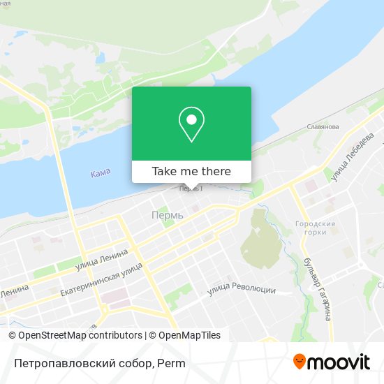 Петропавловский собор map