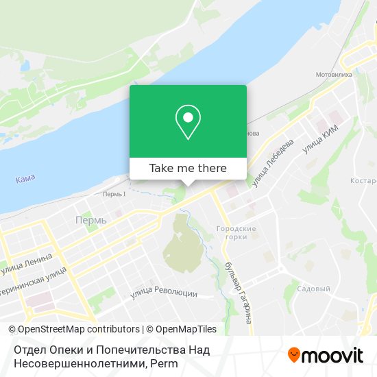 Отдел Опеки и Попечительства Над Несовершеннолетними map