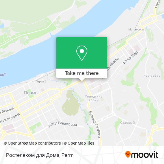 Ростелеком для Дома map