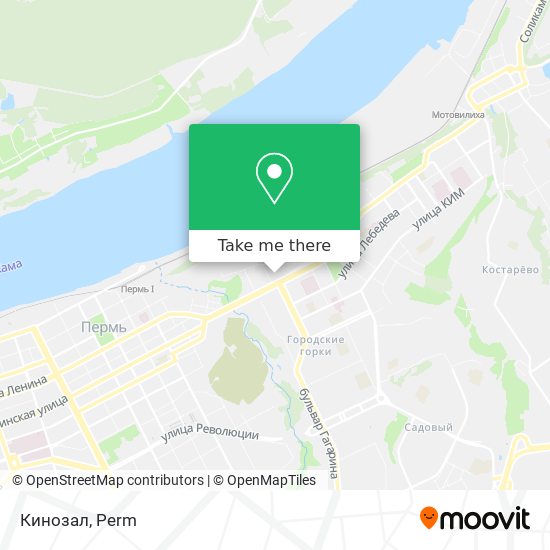 Кинозал map
