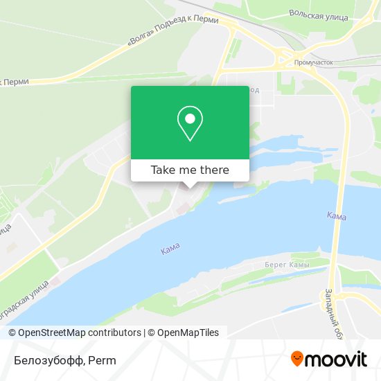 Белозубофф map