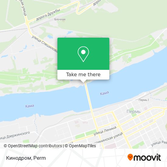 Кинодром map