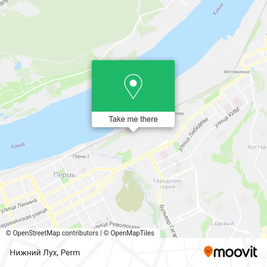 Нижний Лух map