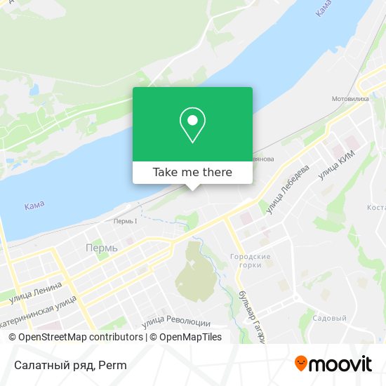 Салатный ряд map