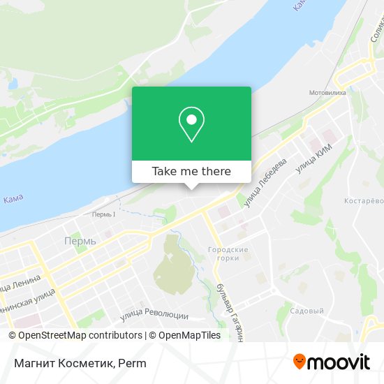 Магнит Косметик map