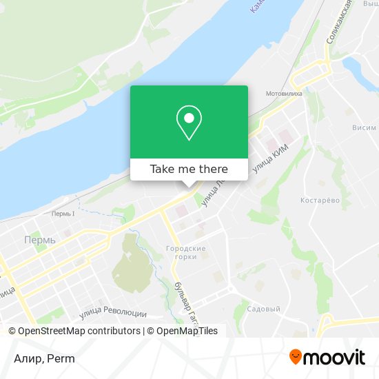Алир map