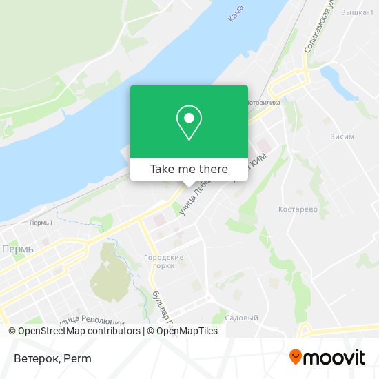 Ветерок map