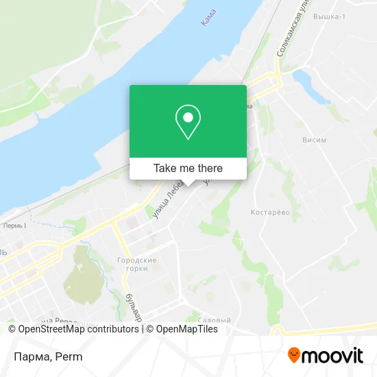 Парма map