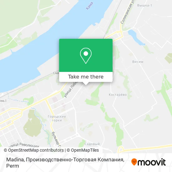 Madina, Производственно-Торговая Компания map