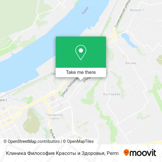 Клиника Философия Красоты и Здоровья map