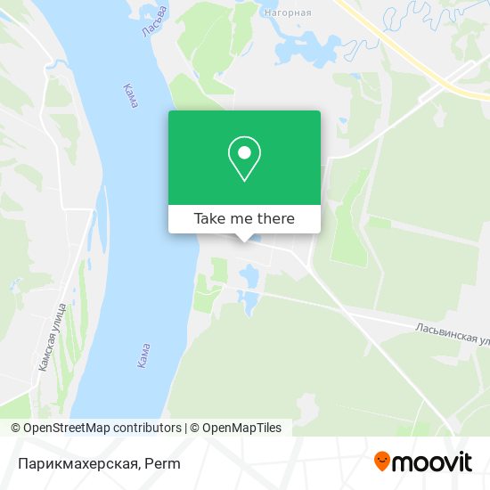 Парикмахерская map
