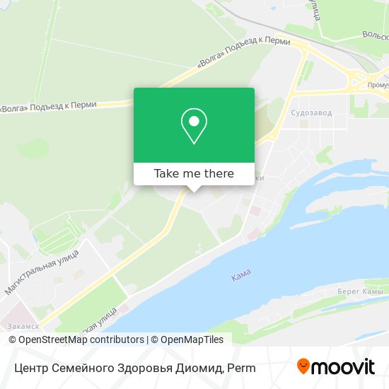 Центр Семейного Здоровья Диомид map