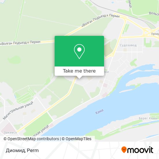 Диомид map