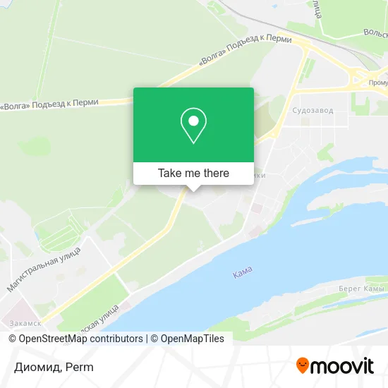 Диомид map