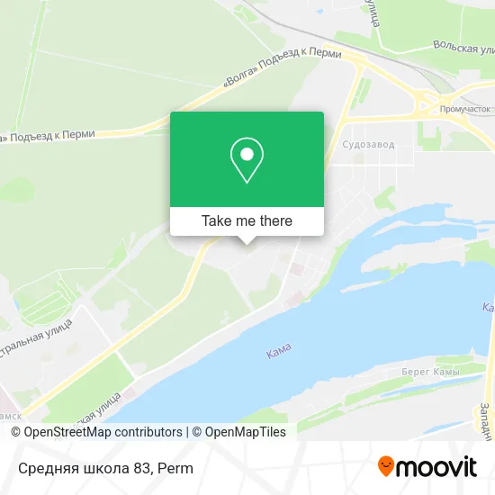 Средняя школа 83 map