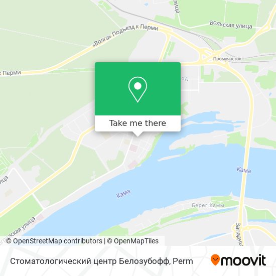 Стоматологический центр Белозубофф map