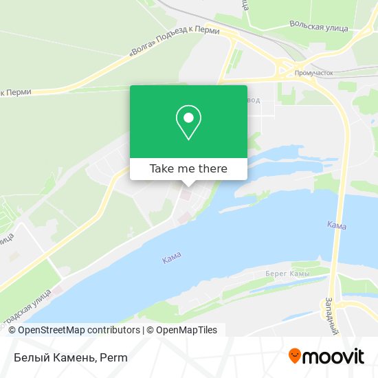 Белый Камень map