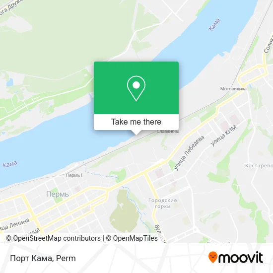 Порт Кама map