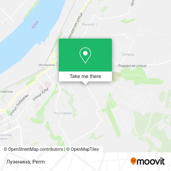 Лузенина map