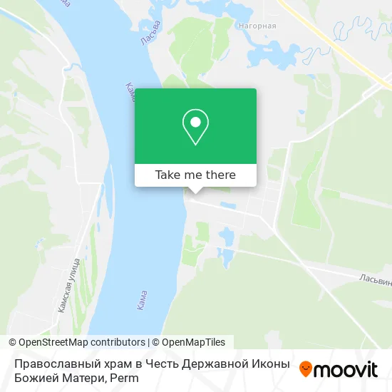 Православный храм в Честь Державной Иконы Божией Матери map