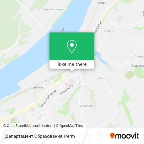 Департамент Образования map