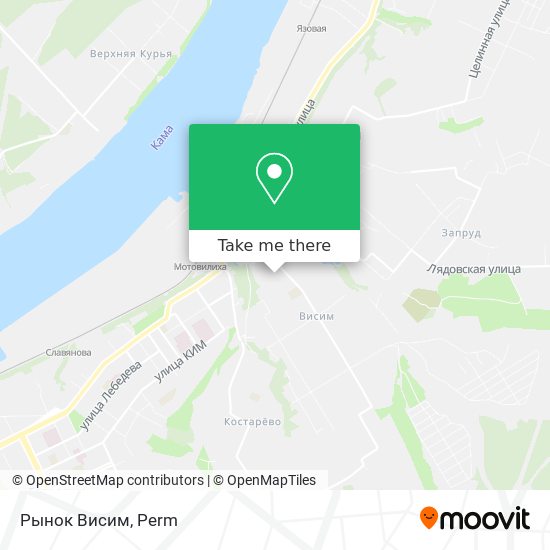 Рынок Висим map
