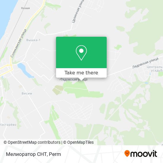 Мелиоратор СНТ map