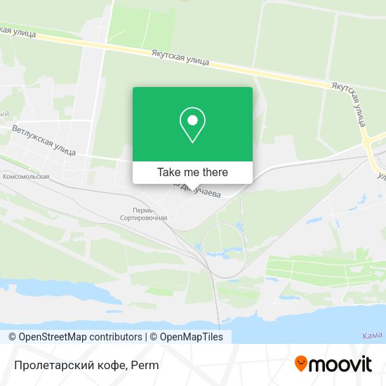 Пролетарский кофе map