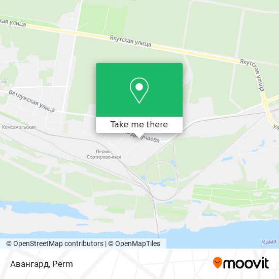 Авангард map