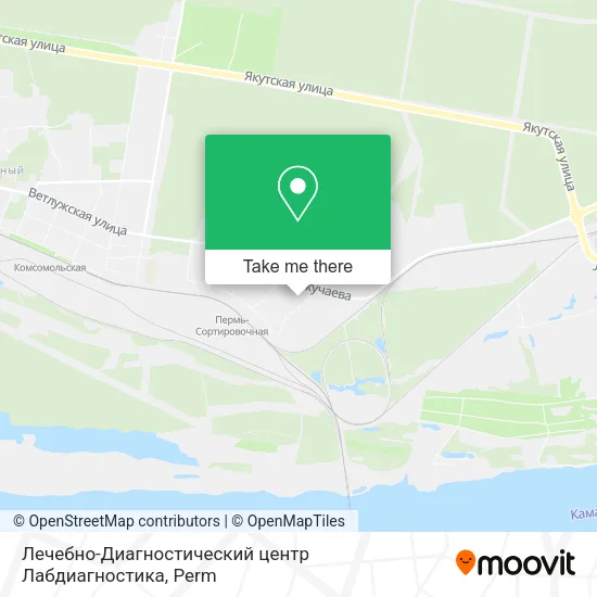 Лечебно-Диагностический центр Лабдиагностика map