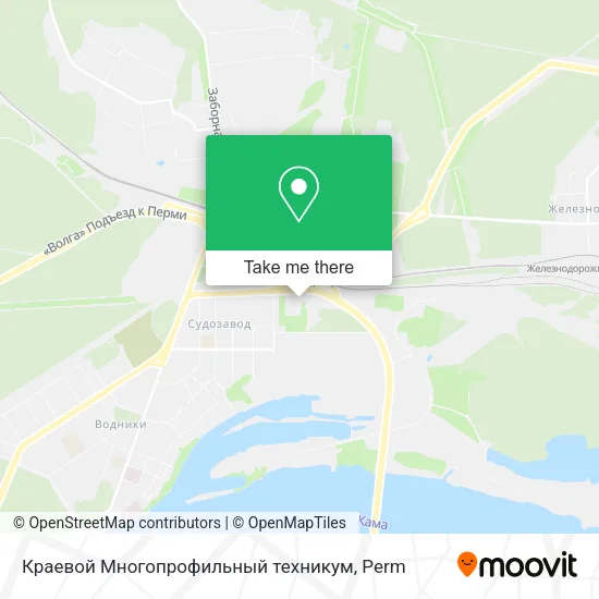 Краевой Многопрофильный техникум map