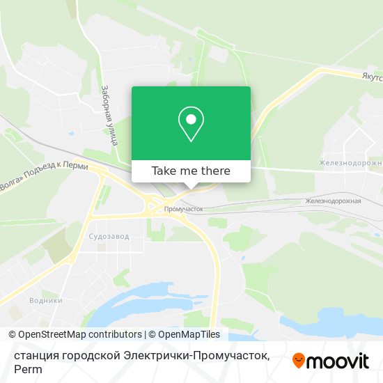 станция городской Электрички-Промучасток map