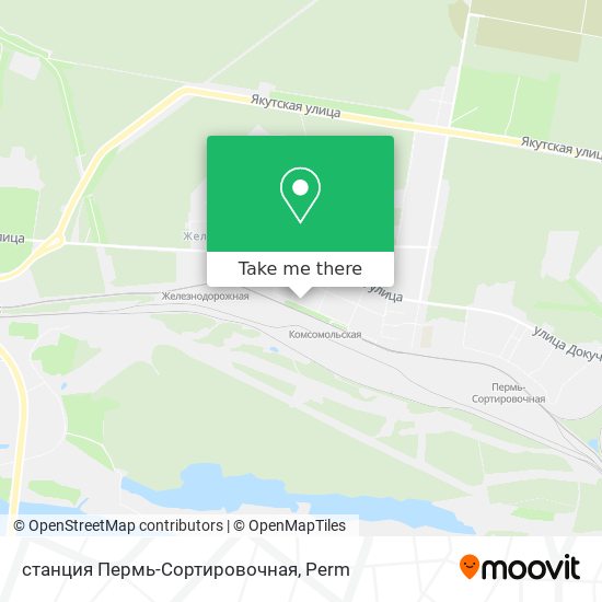 станция Пермь-Сортировочная map