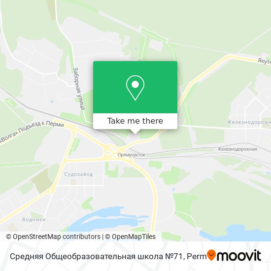 Средняя Общеобразовательная школа №71 map