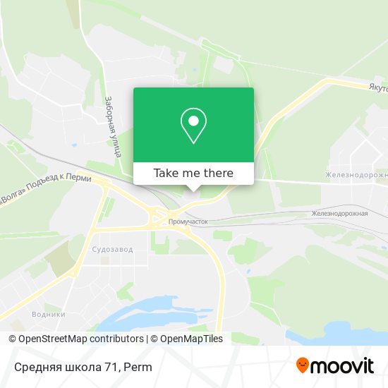 Средняя школа 71 map