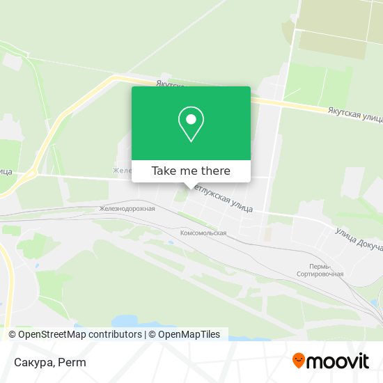 Сакура map