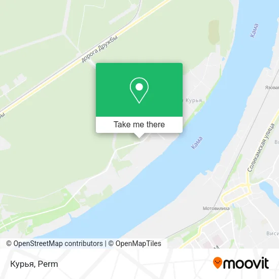 Курья map