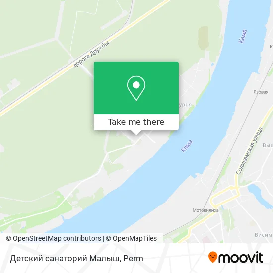 Детский санаторий Малыш map