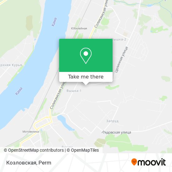 Козловская map