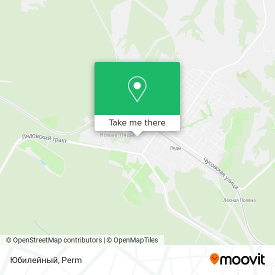 Юбилейный map
