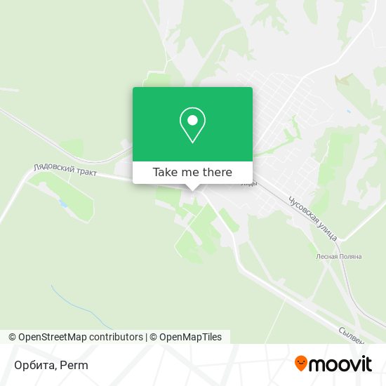 Орбита map