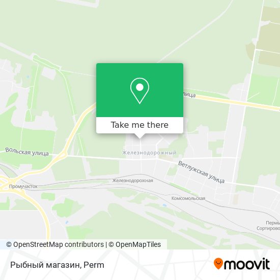 Рыбный магазин map