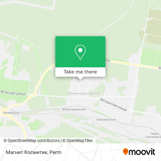 Магнит Косметик map
