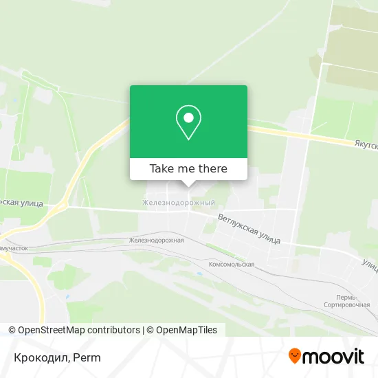 Крокодил map