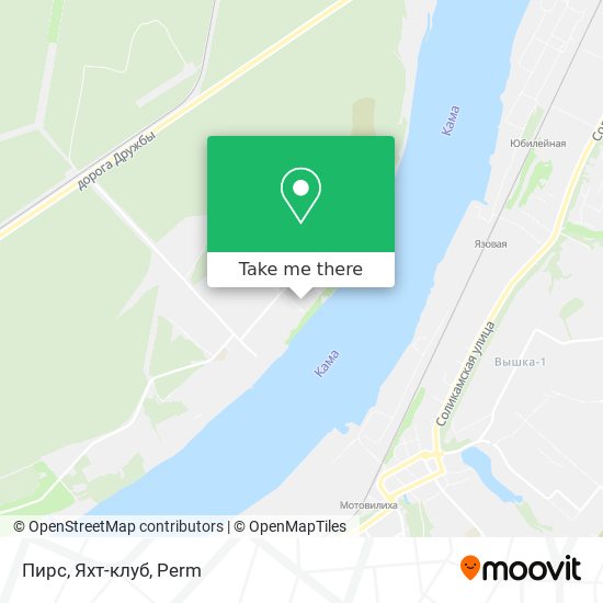 Пирс, Яхт-клуб map